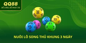 Nuôi lô song thủ khung 3 ngày