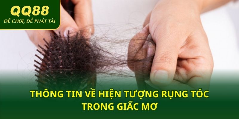 Thông tin về hiện tượng rụng tóc trong giấc mơ